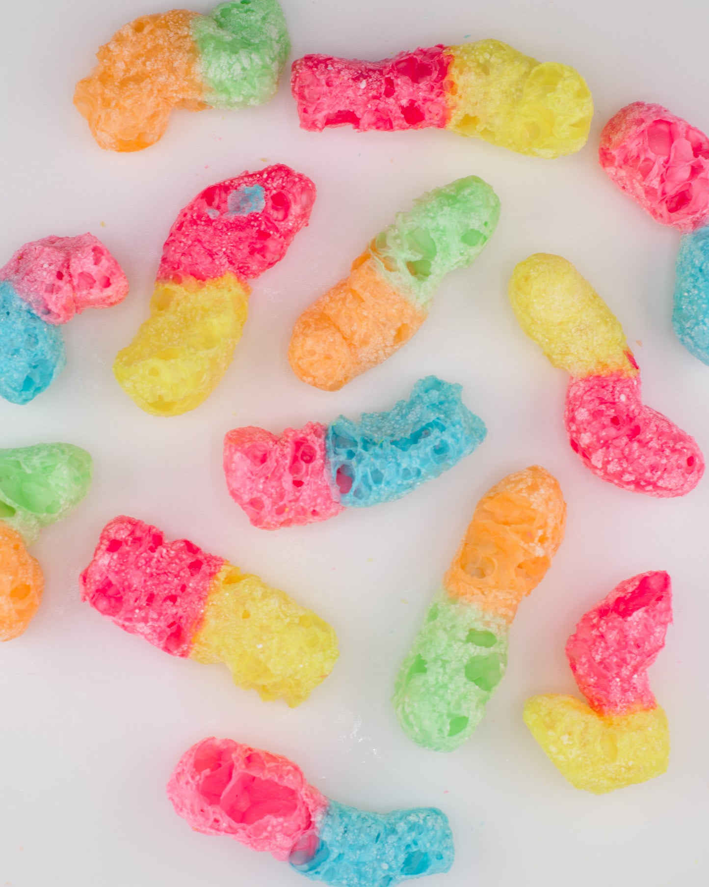 Freeze Dried Sour Worms