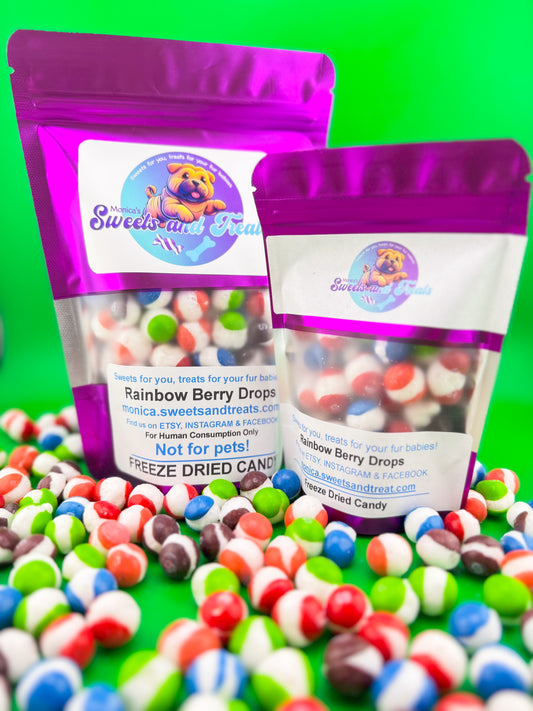 Freeze Dried Rainbow Berry Drops