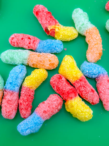 Freeze Dried Sour Worms