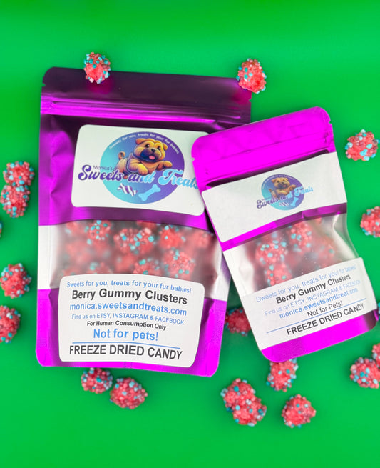 Freeze Dried Berry Gummy Clusters